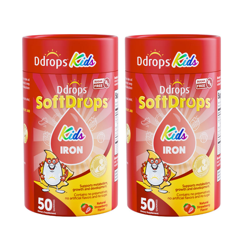 Ddrops SoftDrops Kids Iron 50 Gummies