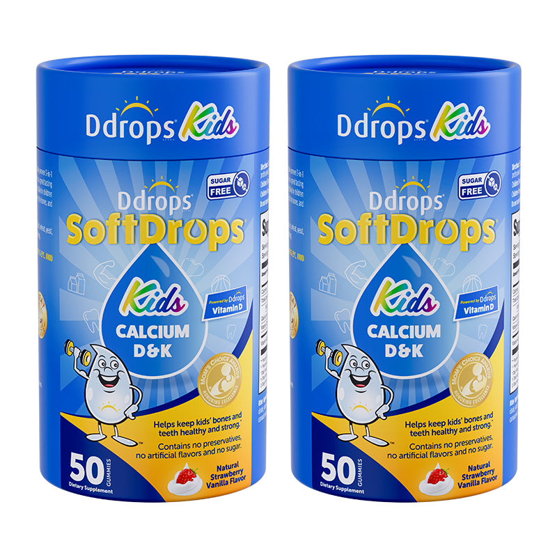 Ddrops SoftDrops Kids Calcium + D + K2 50 Gummies