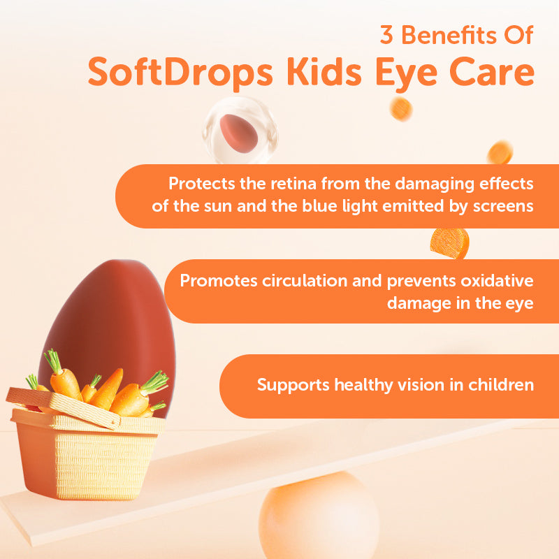 Kẹo dẻo Ddrops SoftDrops Kids Eye Care 50 viên