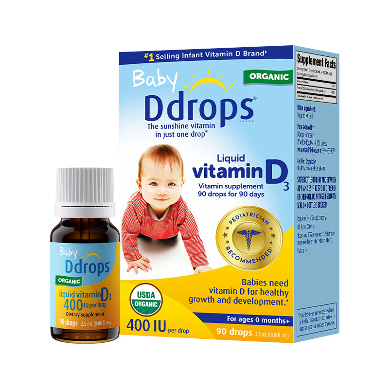 SandraTan.js Exclusive Deal | Ddrops Infant Essential Vitamin Bundle (0–12M) — Growth & Immunity
