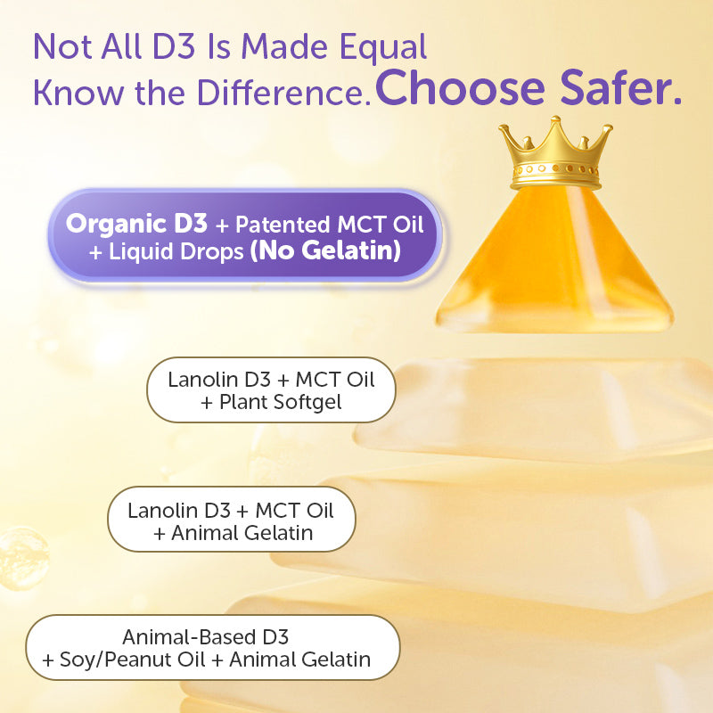 Ddrops Liquid Vitamin D3 600IU+K2 (1.7ml) 60 drops