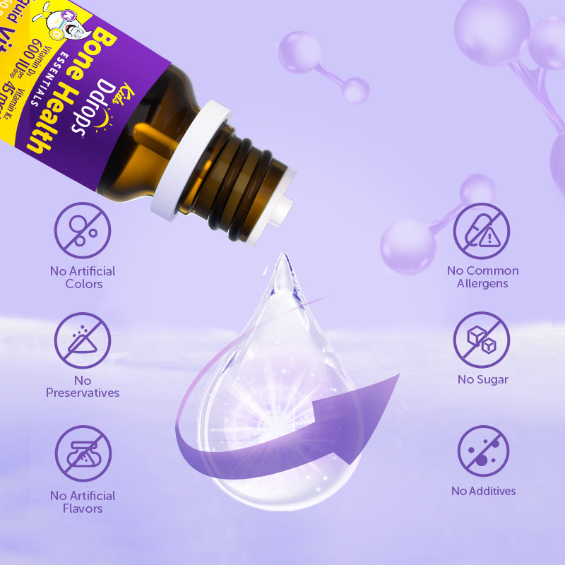 Ddrops Liquid Vitamin D3 600IU+K2 (1.7ml) 60 drops