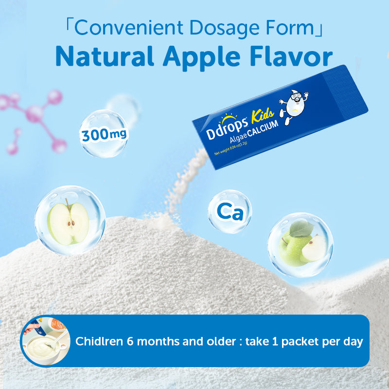 Ddrops Seaweed Calcium Powder para sa mga bata (Small Blue Strip)