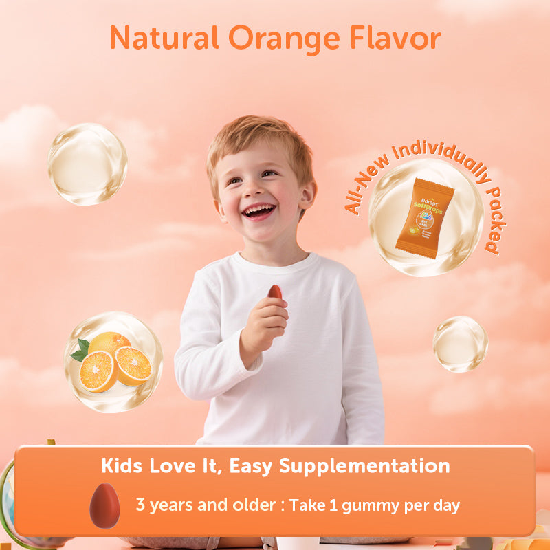Kẹo dẻo Ddrops SoftDrops Kids Eye Care 50 viên