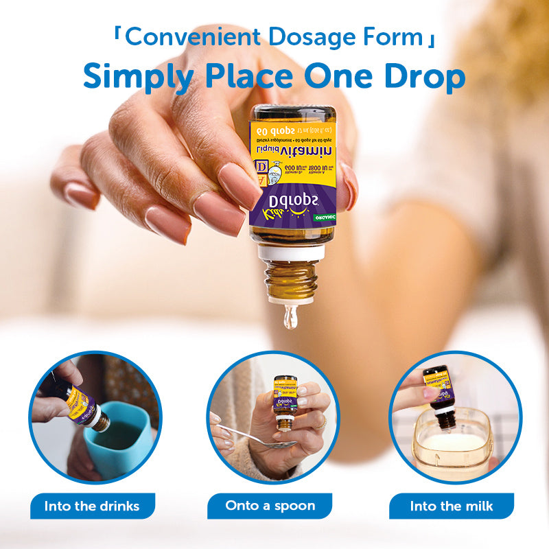 Ddrops cair Vitamin A1800IU +D3 600IU 1.7ml 60 tetes
