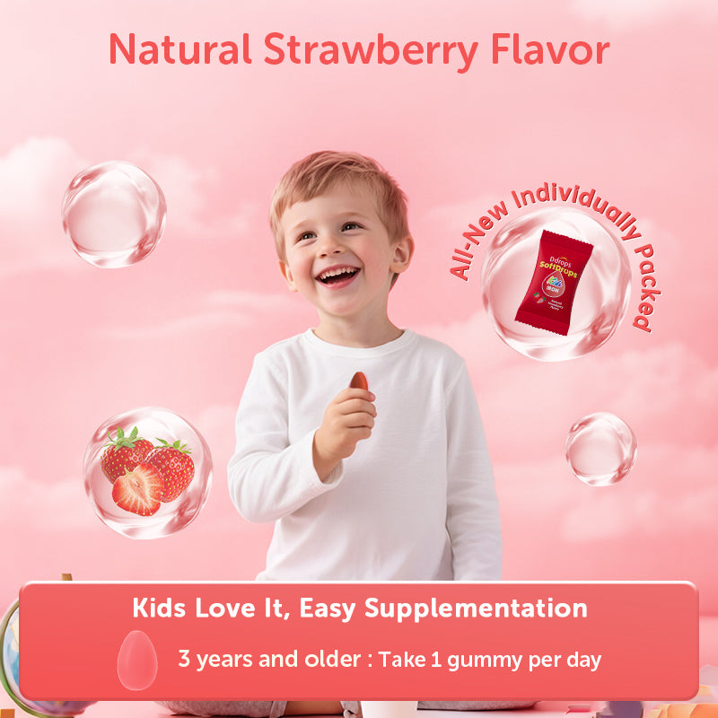 Kẹo dẻo Ddrops SoftDrops Kids Iron 50 Gummies