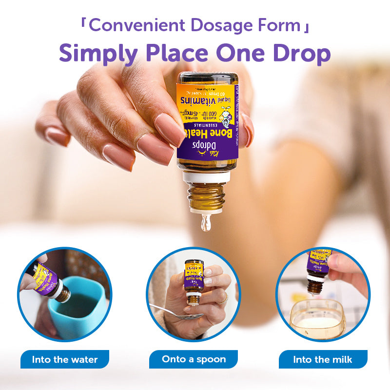Ddrops Liquid Vitamin D3 600IU+K2 (1.7ml) 60 drops