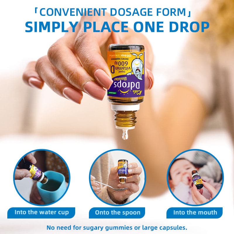 Ddrops liquid Vitamin D3 600IU 2.8ml 100 drops
