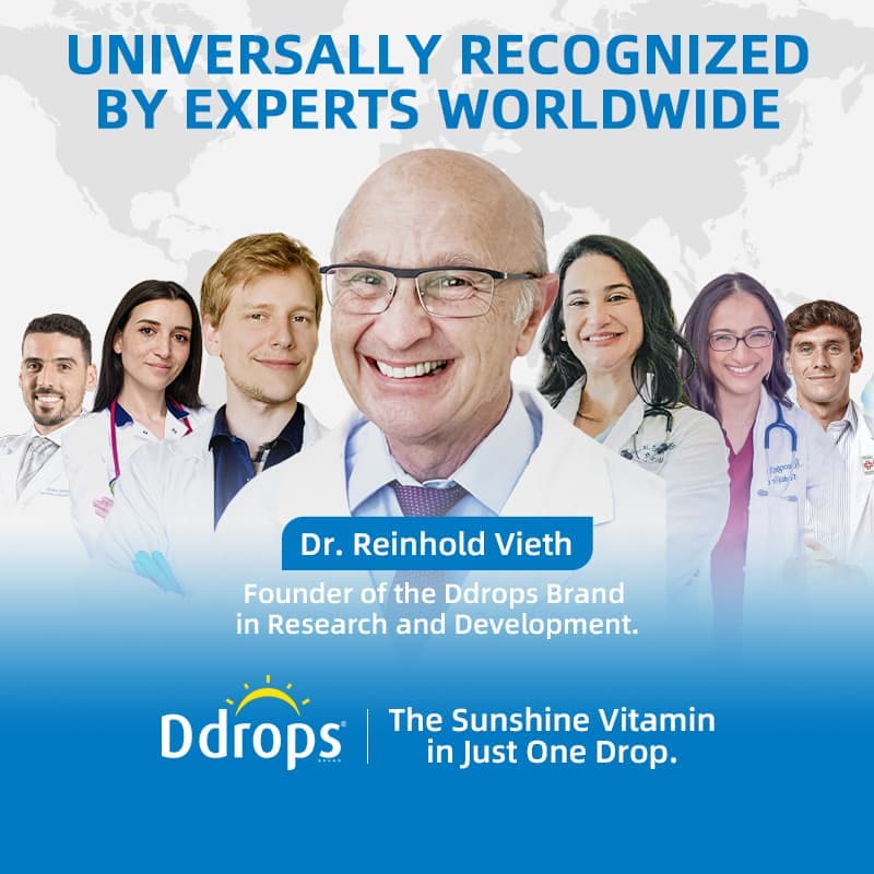 Ddrops Cecair Kalsium Magnesium Zink untuk Bayi (Pek Jalur Merah Jambu)