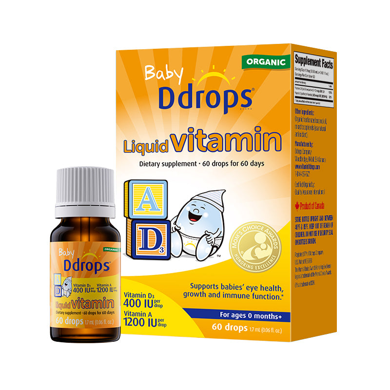 SandraTan.js Exclusive Deal | Ddrops Infant Essential Vitamin Bundle (0–12M) — Growth & Immunity