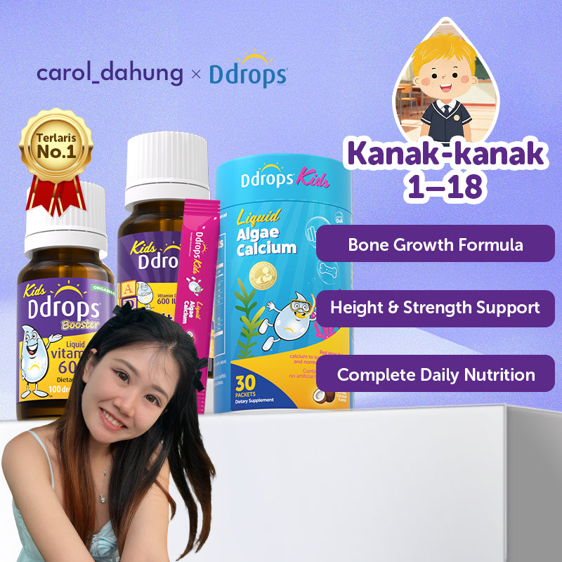 Carol_Dahung Exclusive Deal | Ddrops Kids Complete Vitamin Bundle (1–18Y) — Daily Growth Support