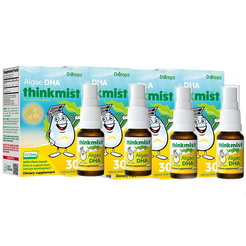 Ddrops Kids Health Essentials Bundle – Vitamin D3 | Algal DHA | Liquid Calcium Magnesium Zinc