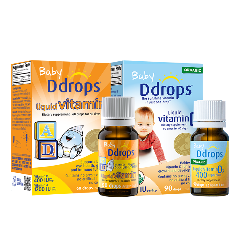 SandraTan.js Exclusive Deal | Ddrops Infant Essential Vitamin Bundle (0–12M) — Growth & Immunity