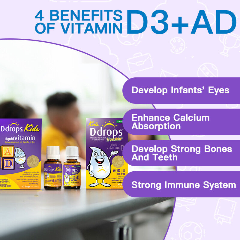 SandraTan.js Exclusive Deal | Ddrops Kids Complete Vitamin Bundle (1–18Y) — Daily Growth Support