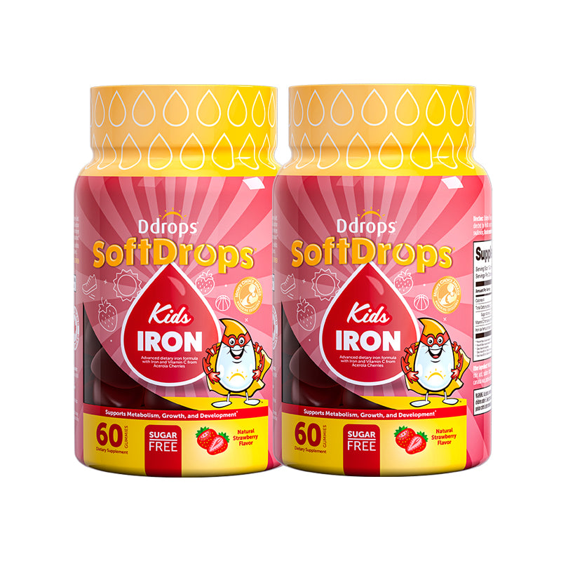 Ddrops SoftDrops Kids Iron 60 Gummies