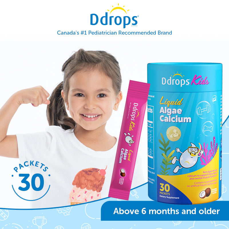 Ddrops Liquid Calcium Magnesium Zinc para sa mga Sanggol (Maliit na vermicelli)