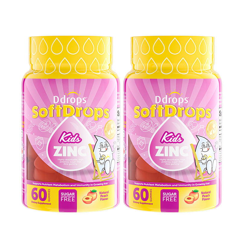 Ddrops SoftDrops Kids Zinc 60 Gummies