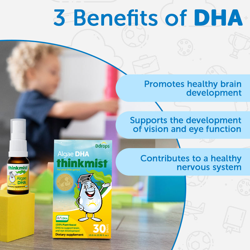 Ddrops Thinkmist Alage DHA 10.6ml 30 spray