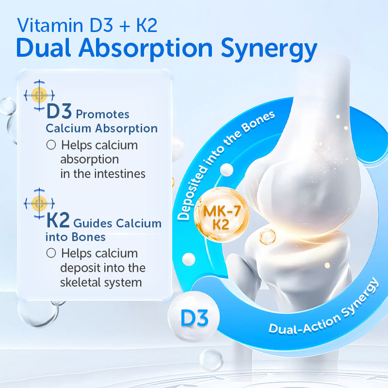 Ddrops Liquid Vitamin D3 1000 IU + K2 | Bone Support suitable for 18-50years (3.4ml/120 drops)