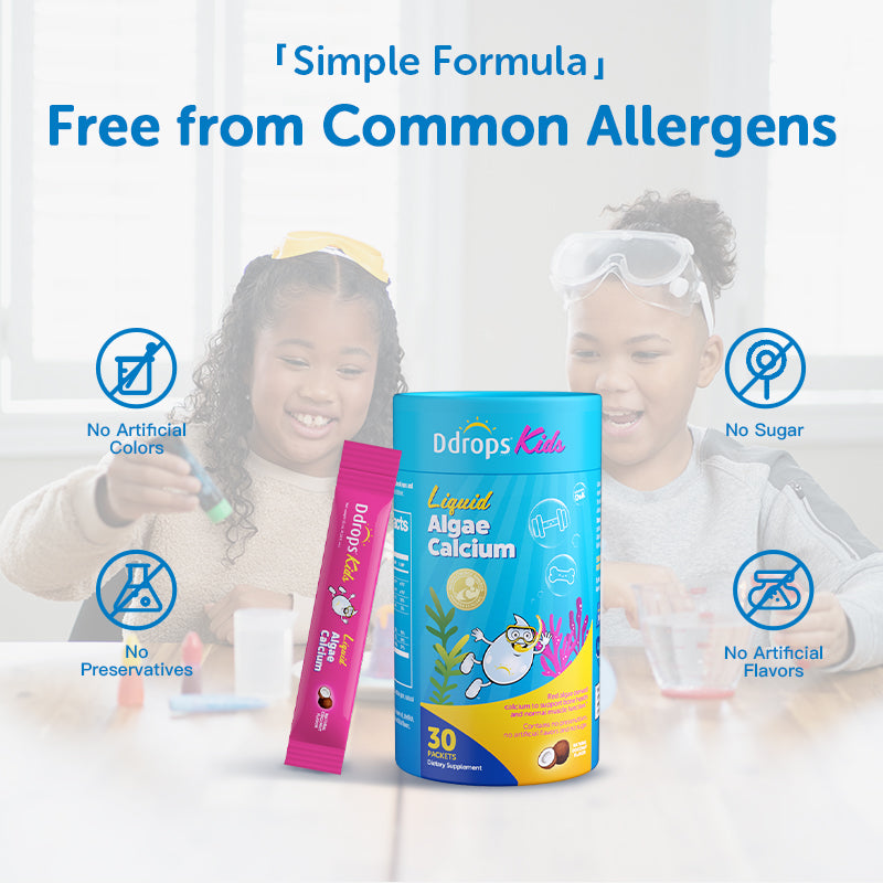 Ddrops Liquid Calcium Magnesium Zinc para sa mga Sanggol (Maliit na vermicelli)
