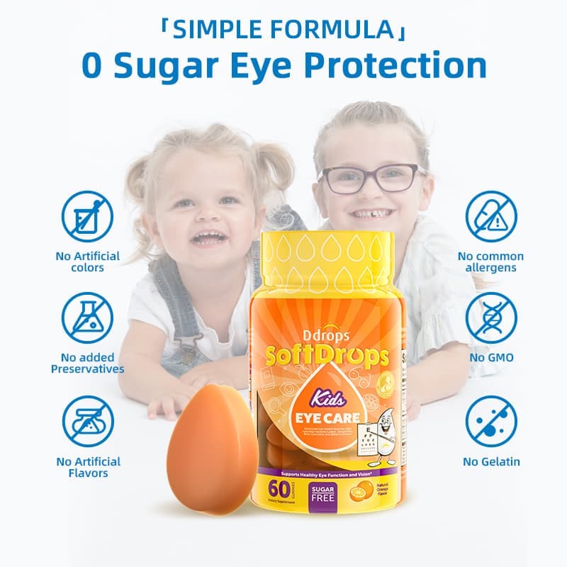 Ddrops SoftDrops 兒童眼部護理軟糖 60 粒