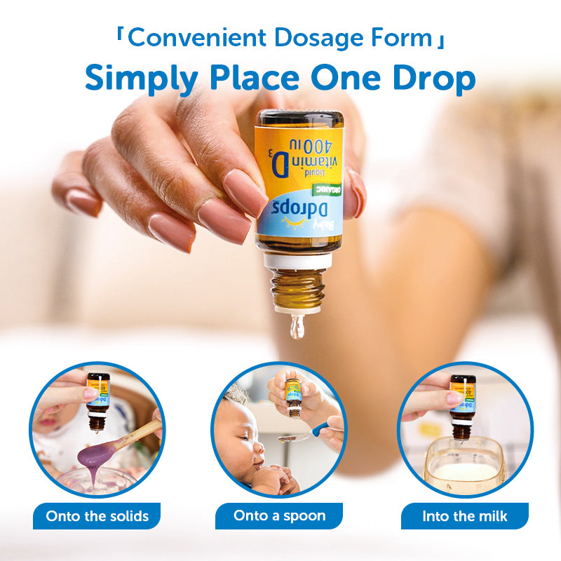 Ddrops 液體維生素 D3 400IU 2.5ml 90 滴