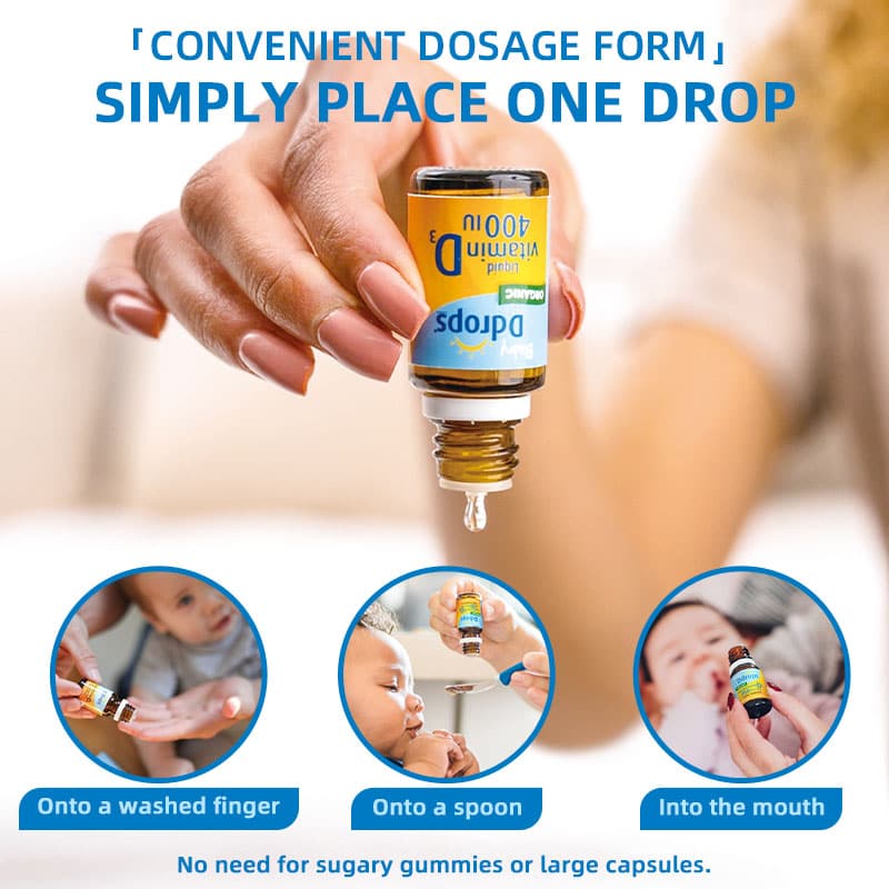 Baby Ddrops Liquid Vitamin D3 400IU 2.5ml 90 drops