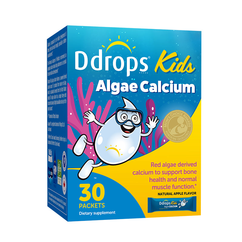 Ddrops Bubuk Kalsium Rumput Laut untuk Anak (Strip Biru Kecil)