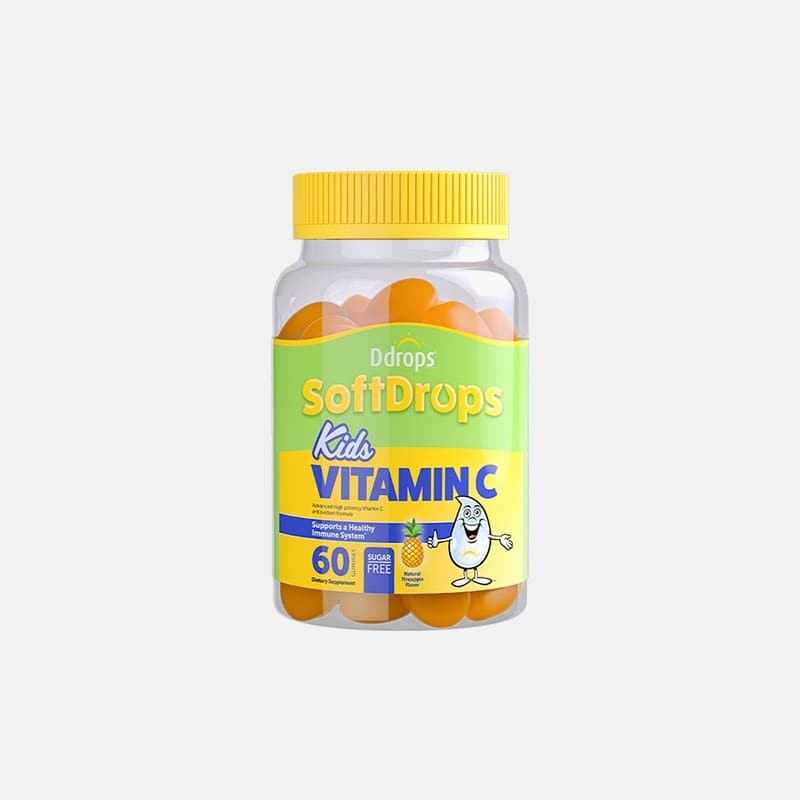 Kẹo dẻo Ddrops SoftDrops Kids Vitamin C 60 viên