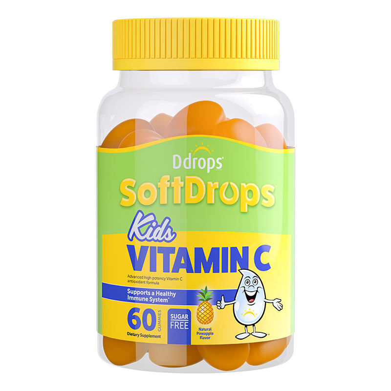 Kẹo dẻo Ddrops SoftDrops Kids Vitamin C 60 viên